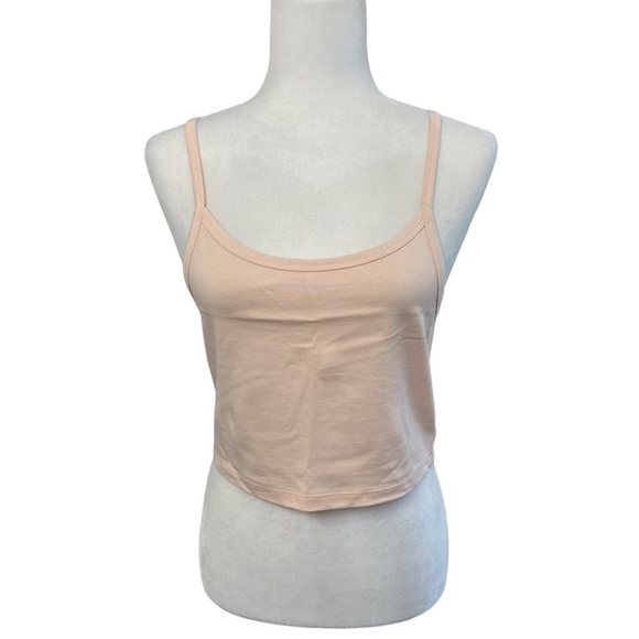 NWT Sanctuary Peachy Cream Spaghetti Strap Crop Top - Size XXS - Picture 2 of 11